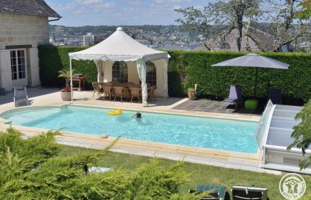 Chambre d'h&ocirc;tes n&deg;19G2794 Brive-la-Gaillarde - Corr&egrave;ze - La piscine du Domaine