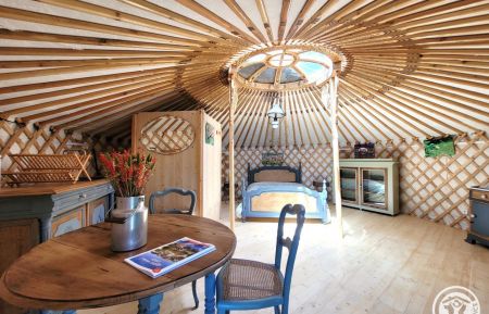 Yourte19G2231 Saillac - Corr&egrave;ze - La yourte Joulebois 