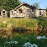 Cabane en bois - La p&ecirc;cheur &agrave; La ferme des histoires m&eacute;lang&eacute;es - SEXCLES - Corr&egrave;ze