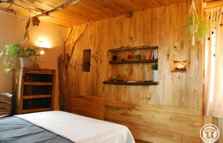 Chambre d'h&ocirc;tes n&deg;19G5755 Sexcles - Corr&egrave;ze - chambre du Nid