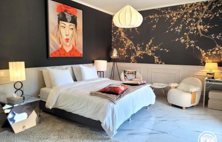 Chambre SAKURA Chambre d'hôtes n°19G1712 Lagraulière - Corrèze - Chambre SAKURA