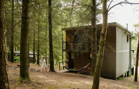 Lodge19G2244 Palazinges - Corr&egrave;ze - IRMA - Arriv&eacute;e cot&eacute; For&ecirc;t